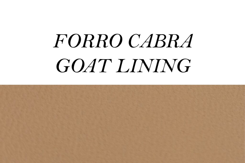 primavera verano 26 forro cabra goat lining